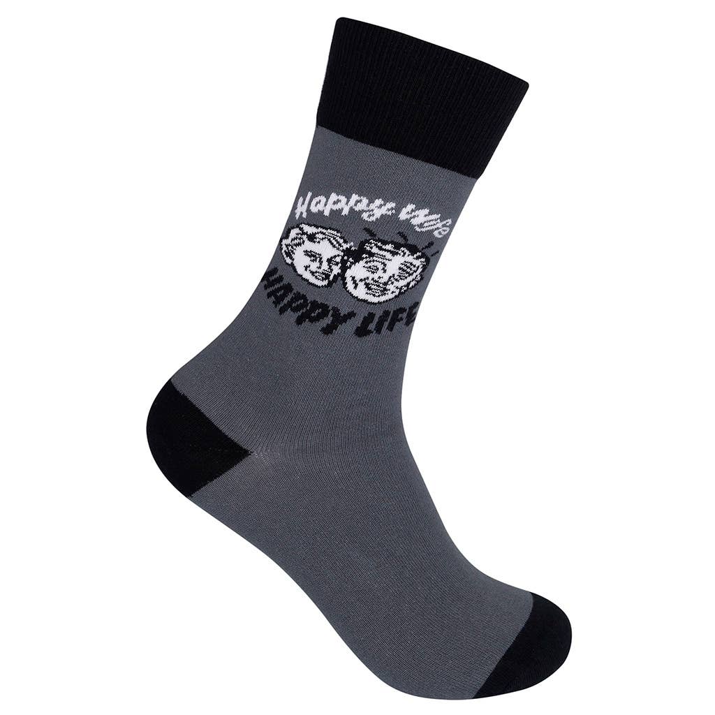 Happy Wife. Happy Life. Socks - HER Home Design Boutique